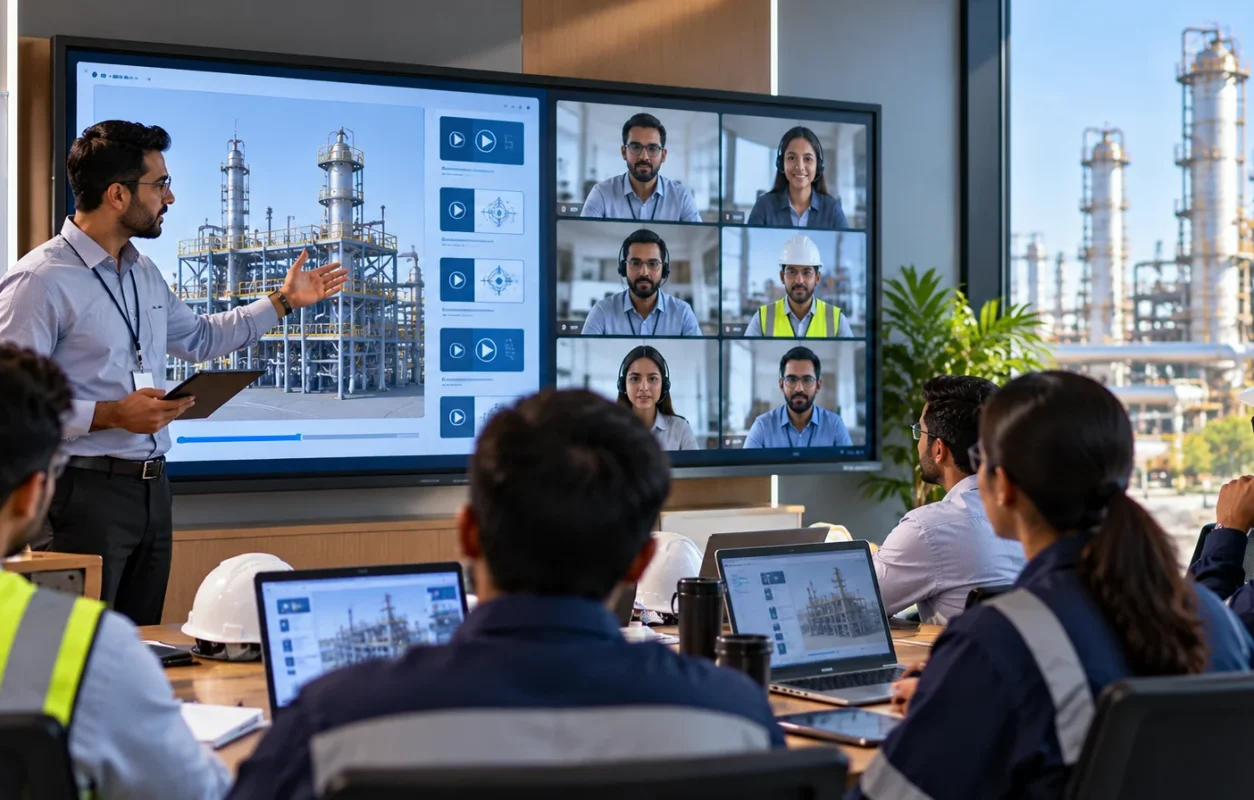 BLENDED LEARNING THROUGH LMS